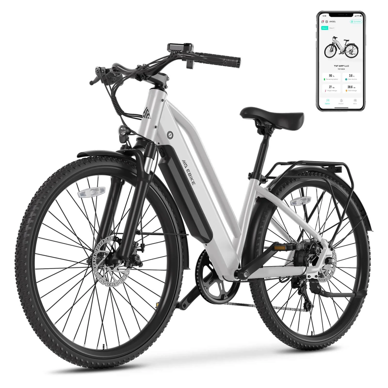 TST® C624 26'' City Ebike For Adult - Image 7