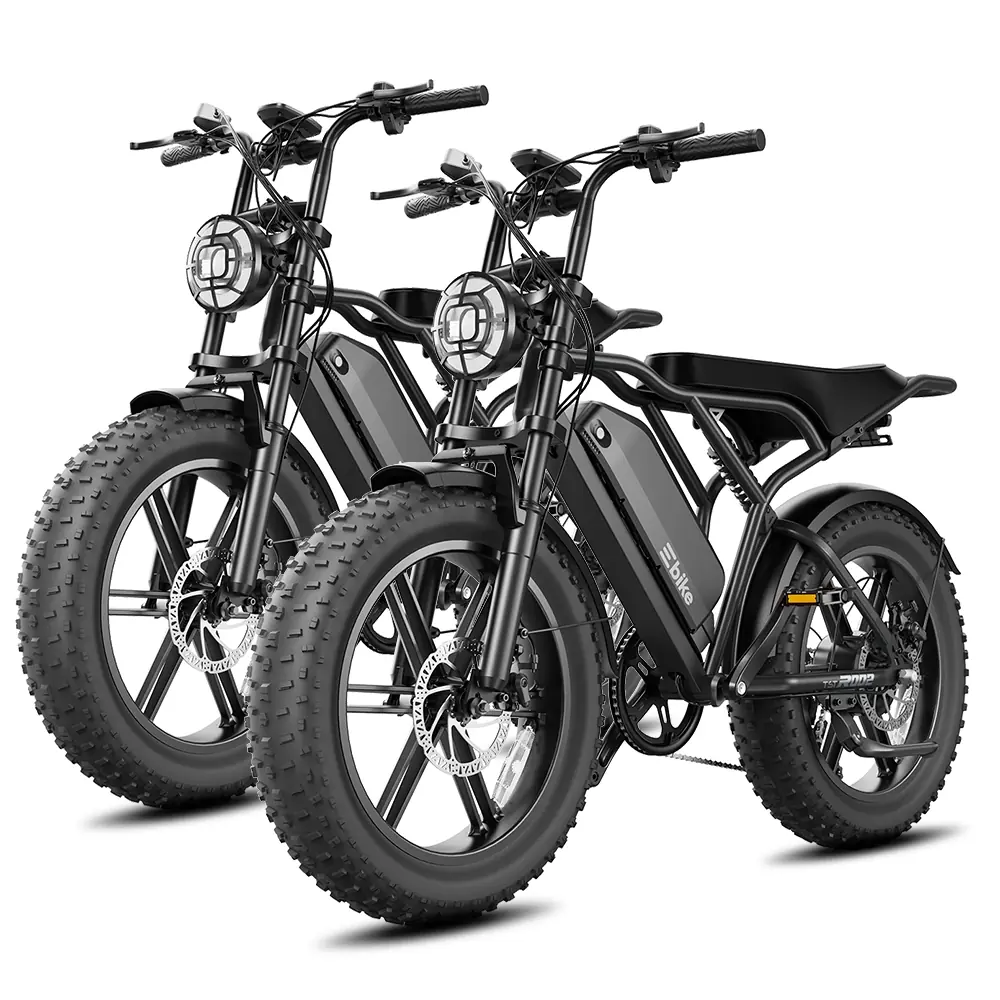 TST® Combo Sale R002 20" Full Suspension Moped-Style Ebike - Image 3
