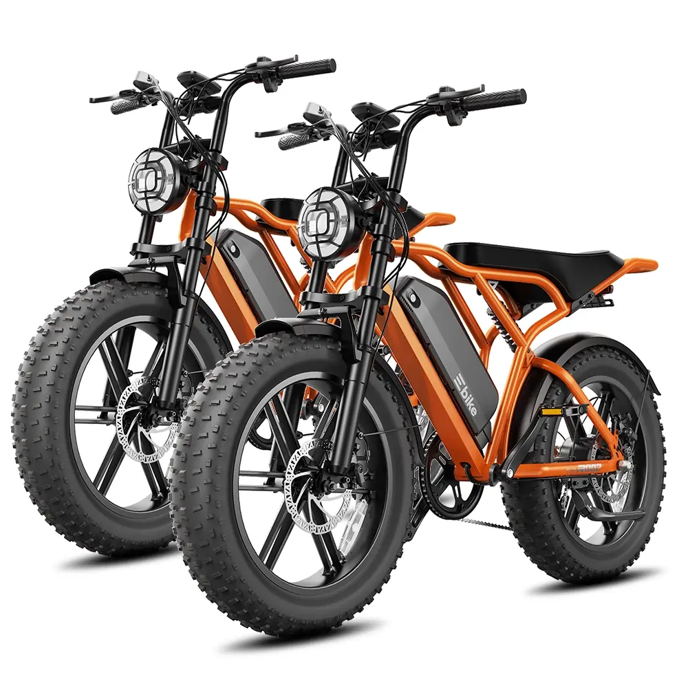 TST® Combo Sale R002 20" Full Suspension Moped-Style Ebike - Image 4