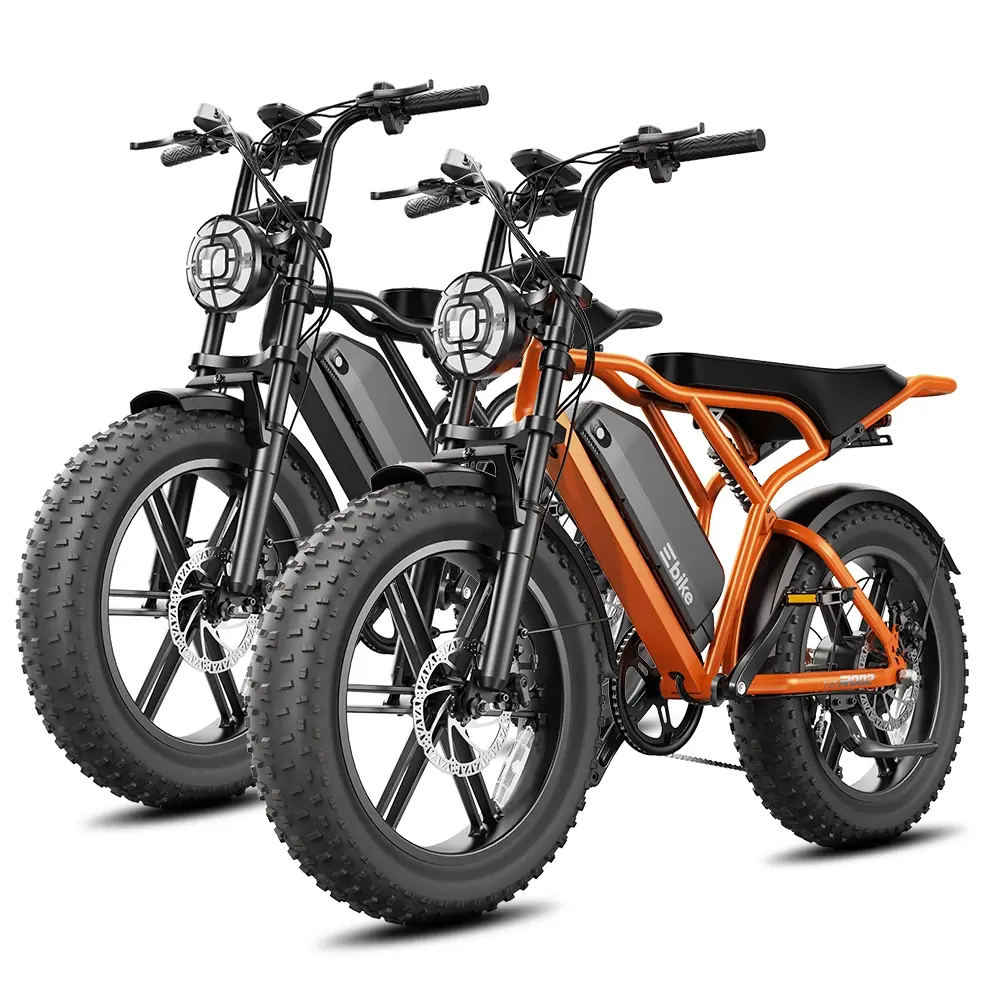 TST® Combo Sale R002 20" Full Suspension Moped-Style Ebike - Image 7
