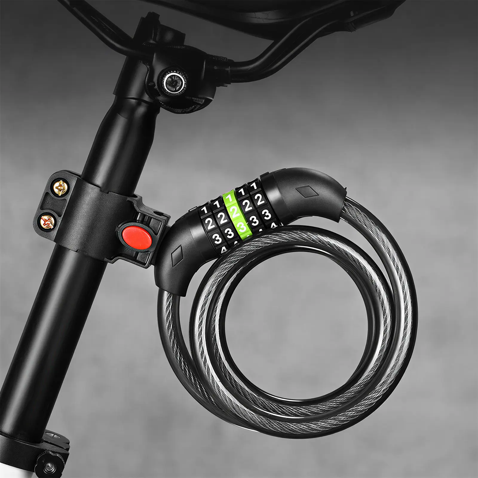 TST®Handlebar Bag + Phone Holder + Bike Lock Set - Image 12