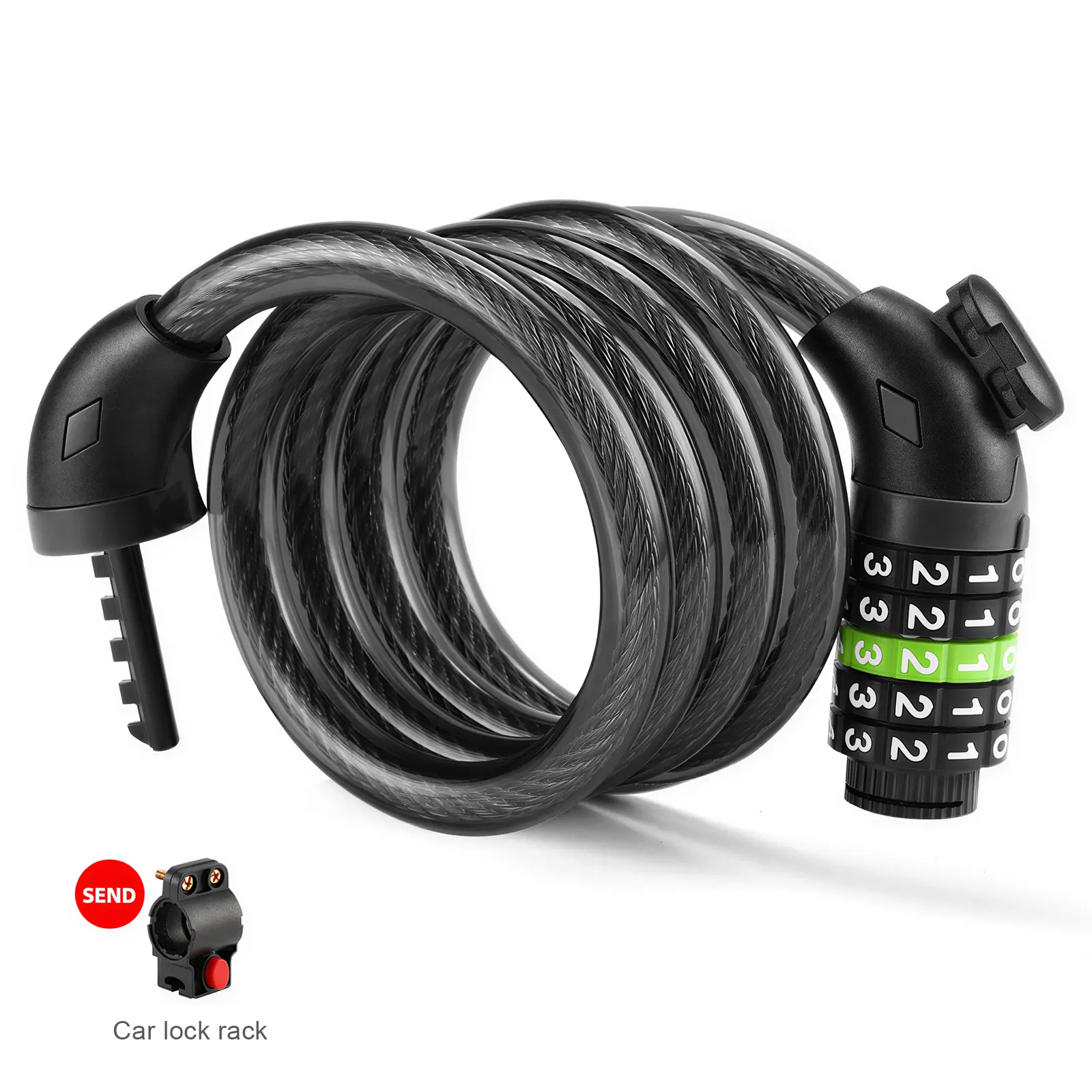 TST®Handlebar Bag + Phone Holder + Bike Lock Set - Image 7