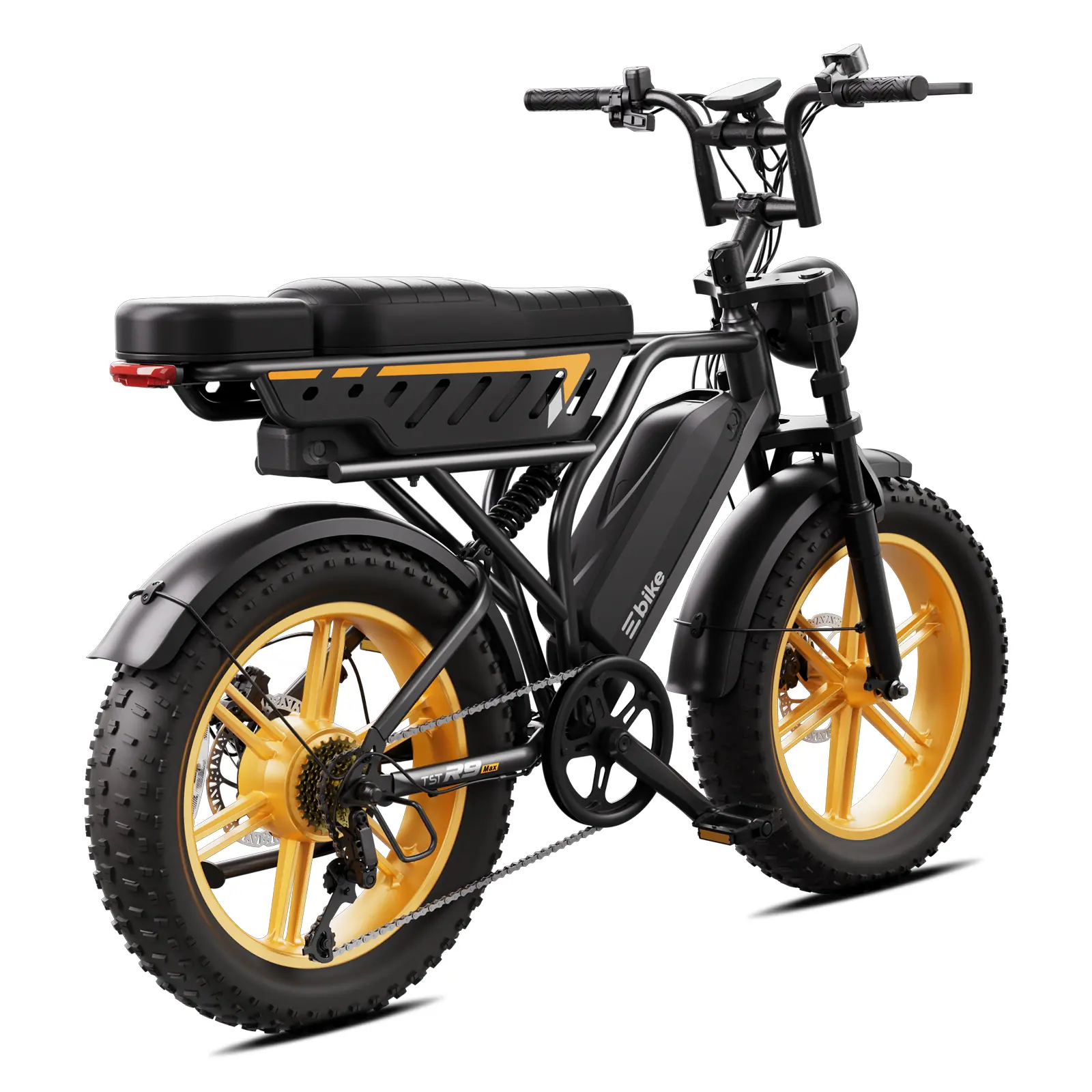 TST R9 1500W Full-Suspension Moped Style Electric Bike (2026 Model) - Image 14